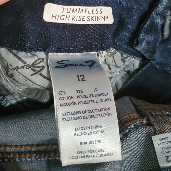 Seven jeans size 12 - Picture 3 of 5